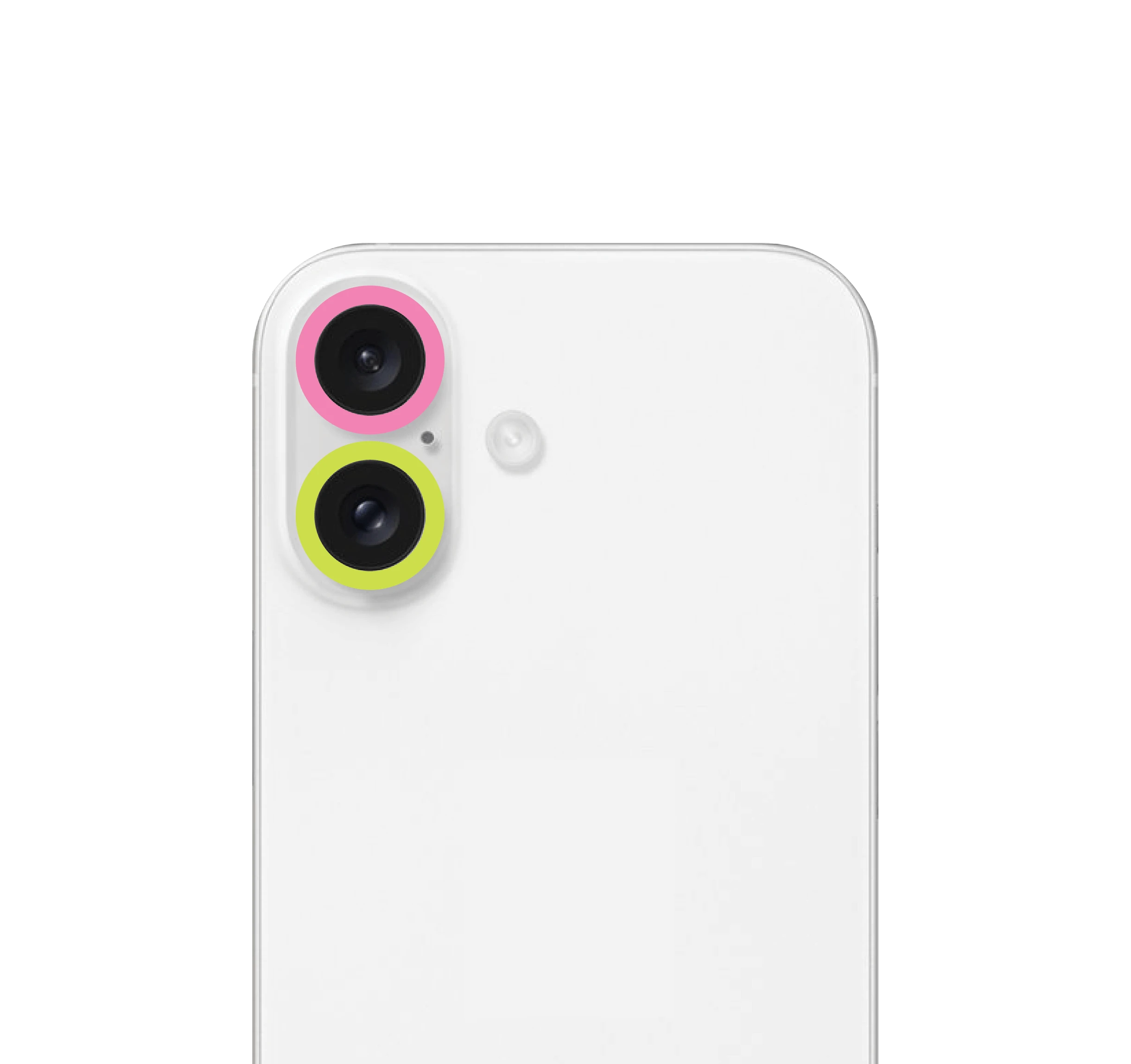 iphone 16/plus lens pink-lemon